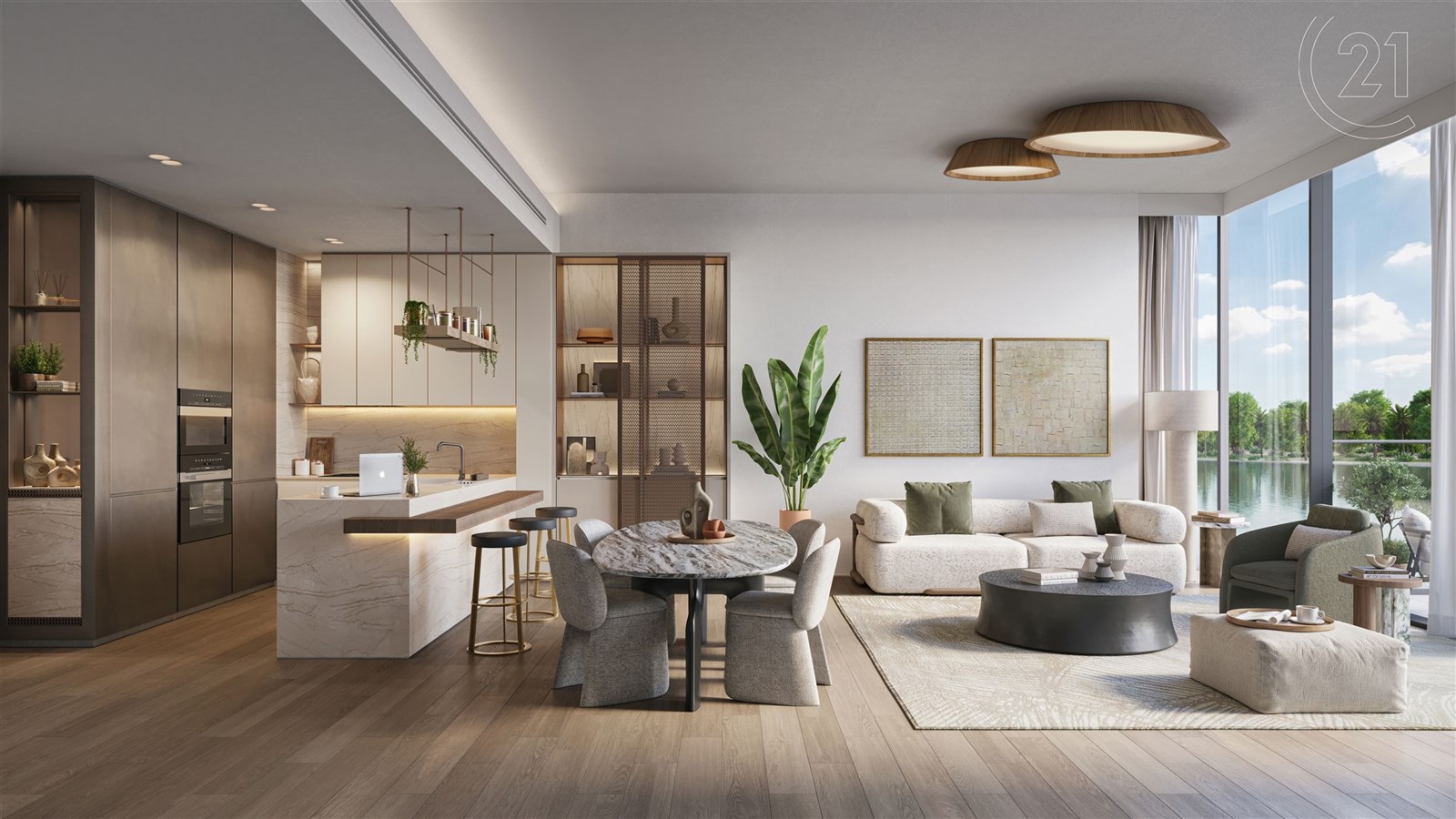 The Highgrove - living and dining