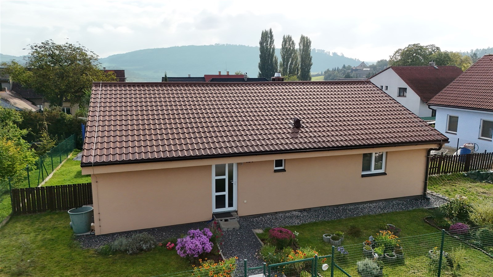 Pohled na důz z dronu JZ