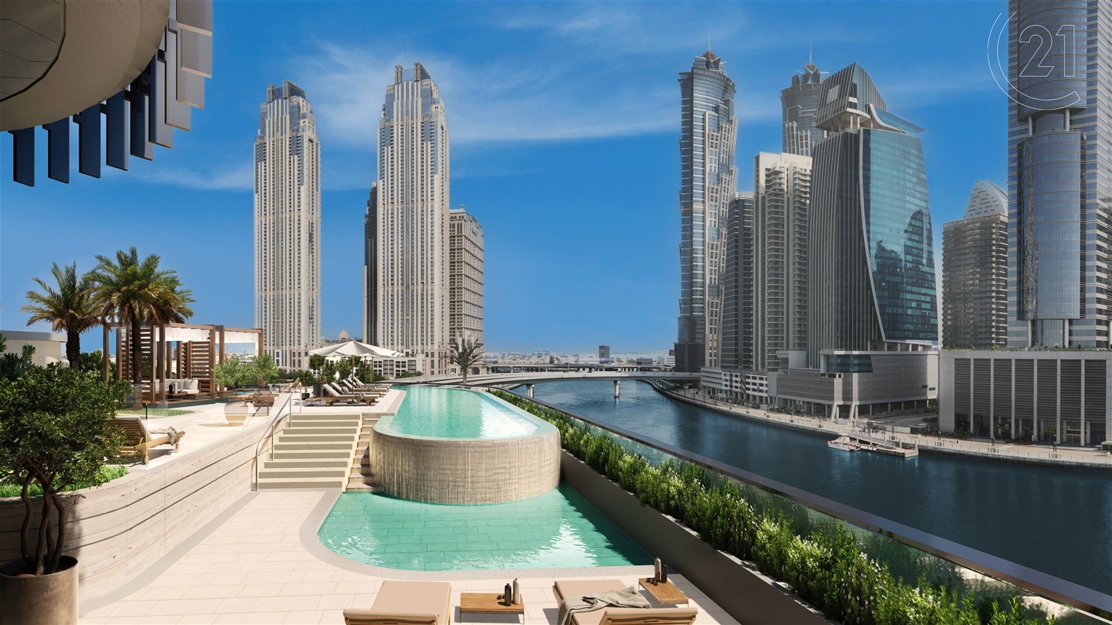 One River Point - pool