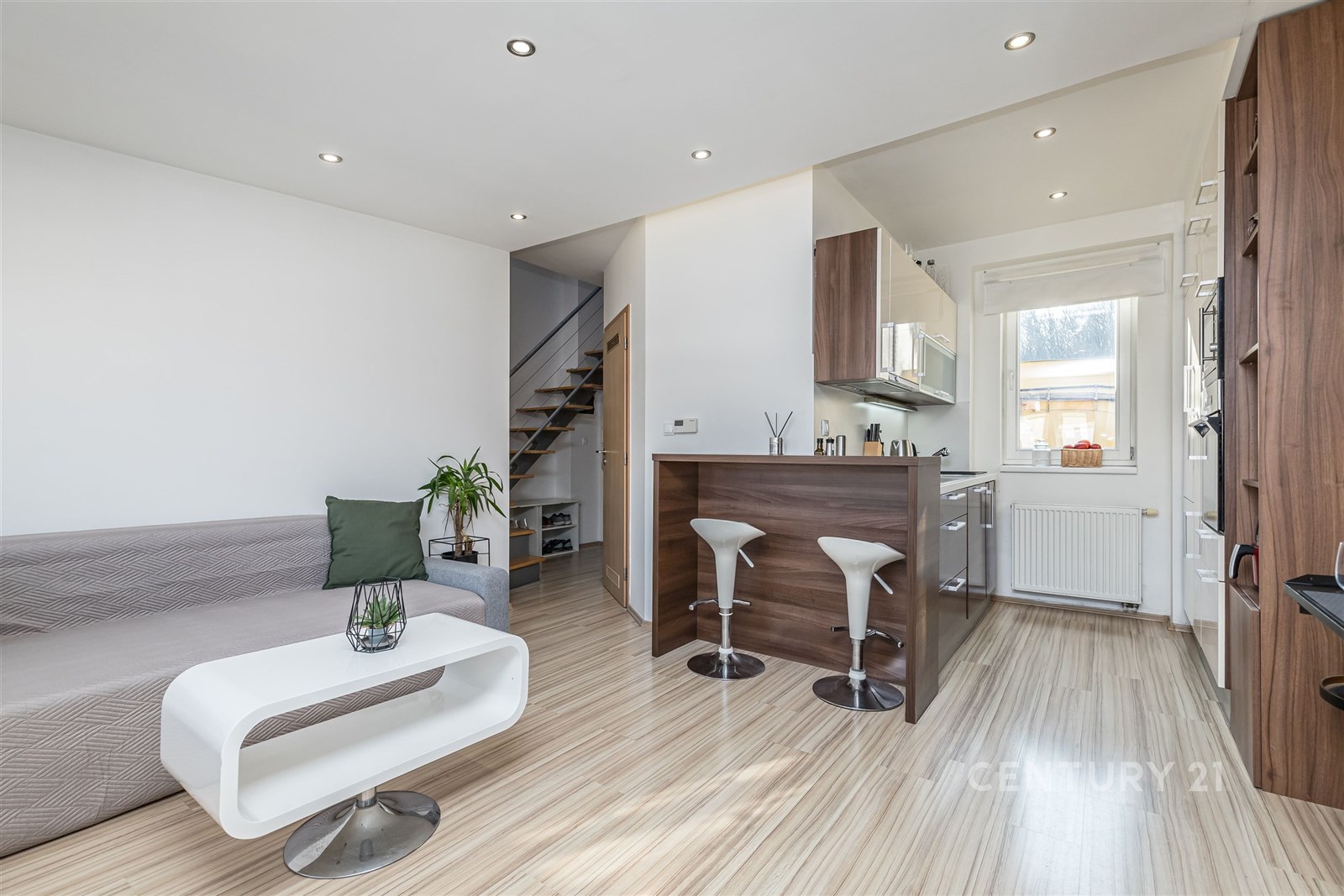 Kuchyň a obývací pokoj