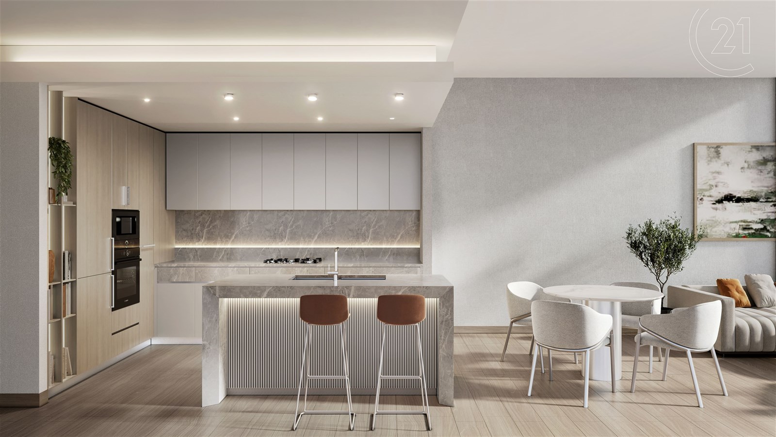 Claydon House - 1 bedroom kitchen