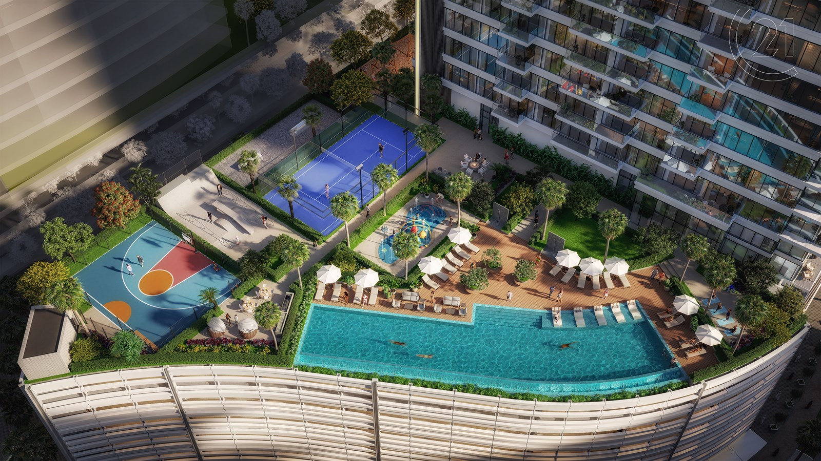 UH - outdoor amenities