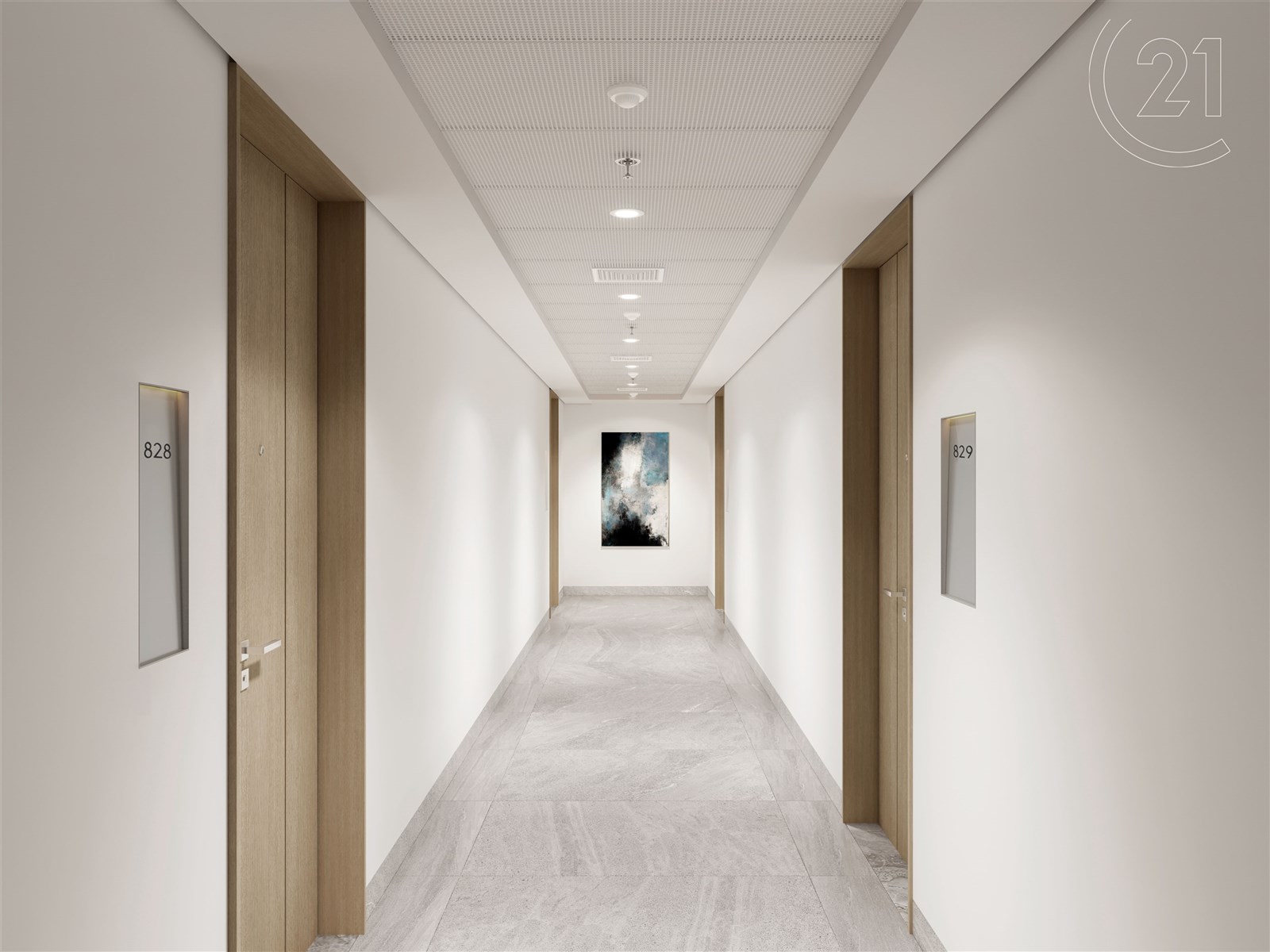 Claydon House - corridor