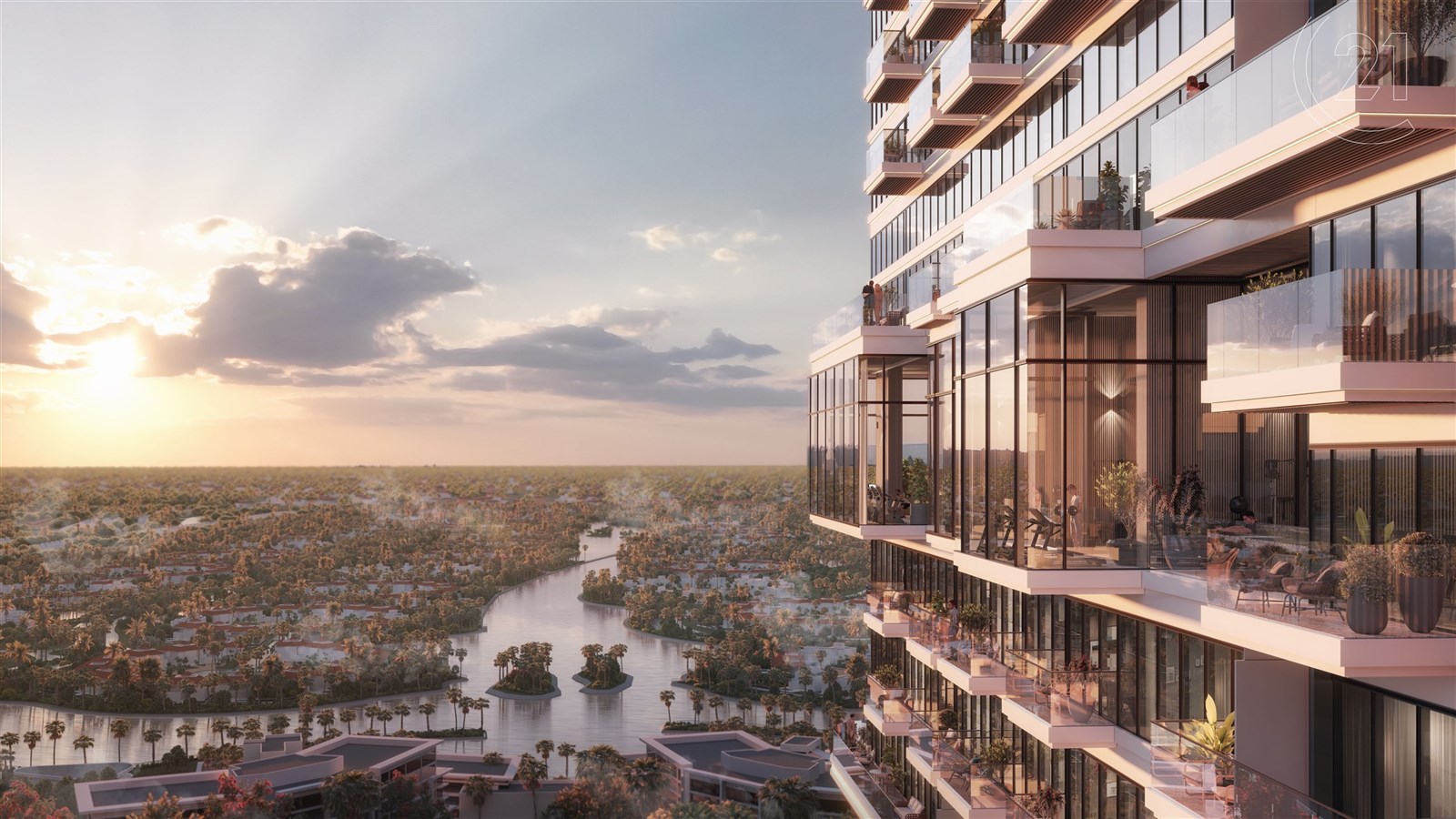 UH - Jumeirah Island view
