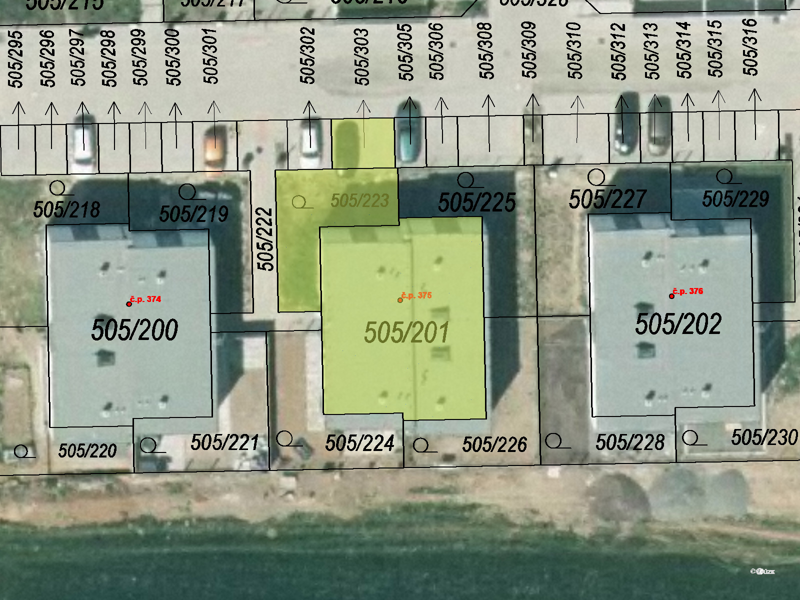 ortofoto mapa
