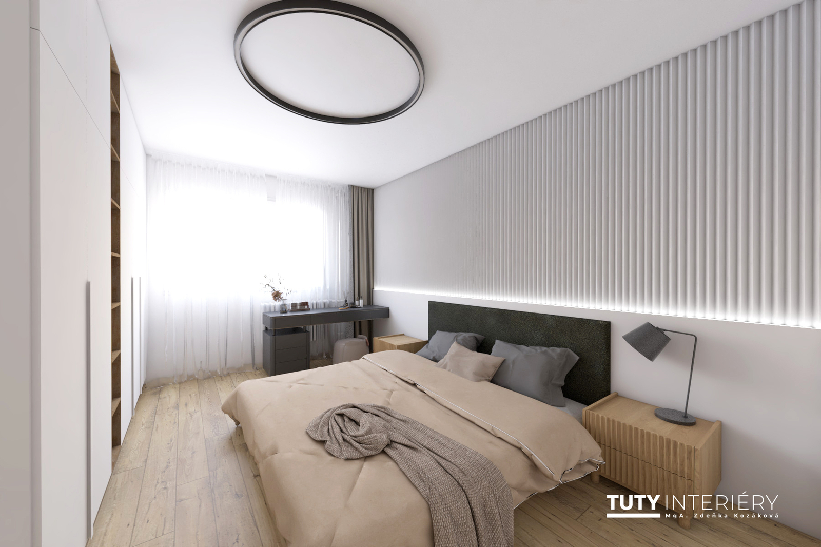 vizualizace ložnice 1