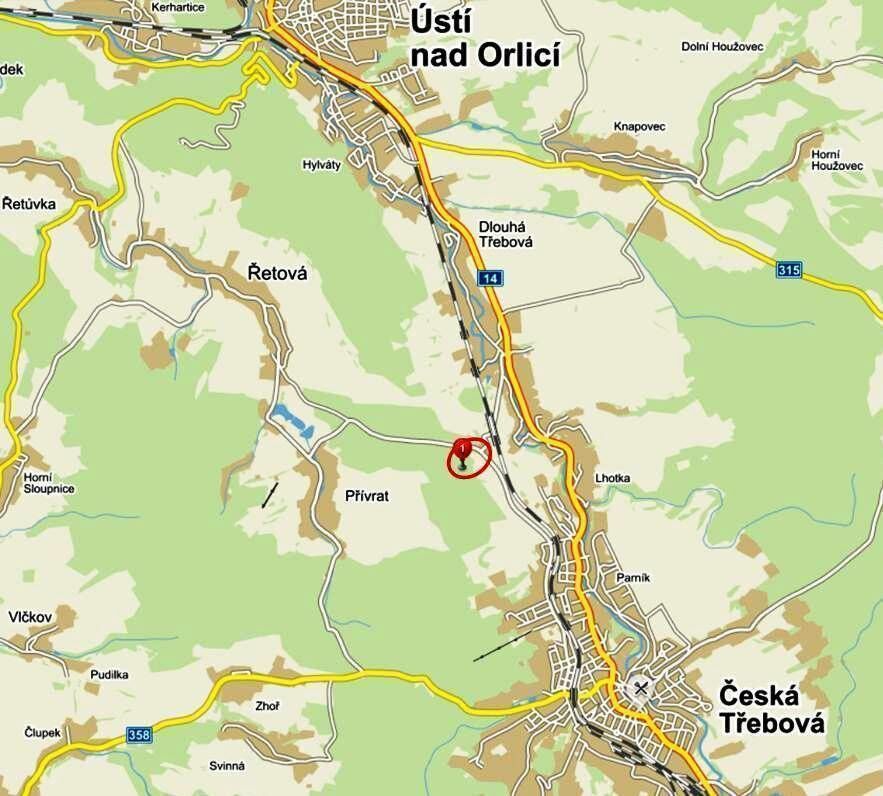 Pronájem zemědělské půdy, 23 809 m² Dlouhá Třebová (okres Ústí nad Orlicí), obrázek 3