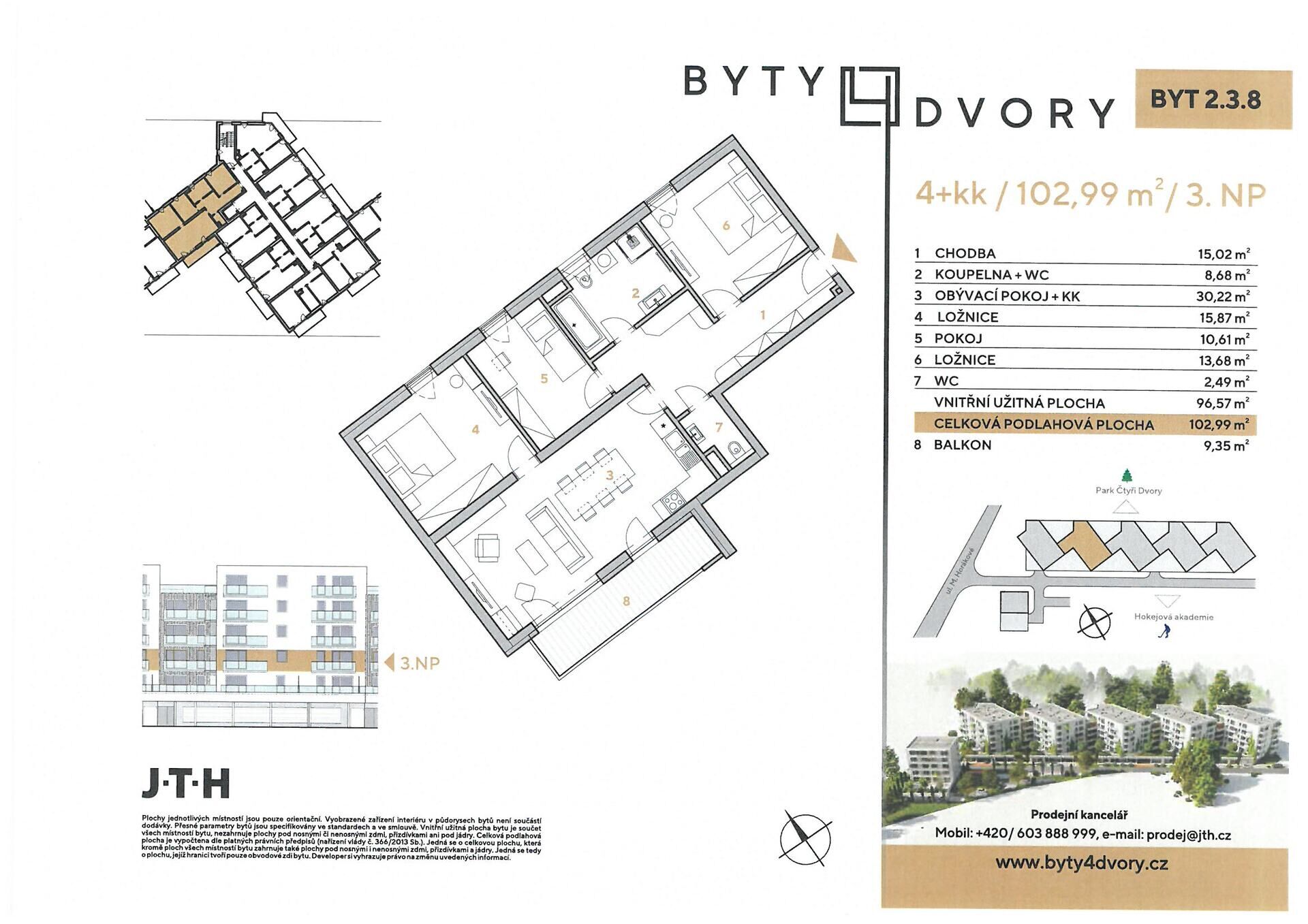 Karta bytu 2.3.8 Byty 4 Dvory