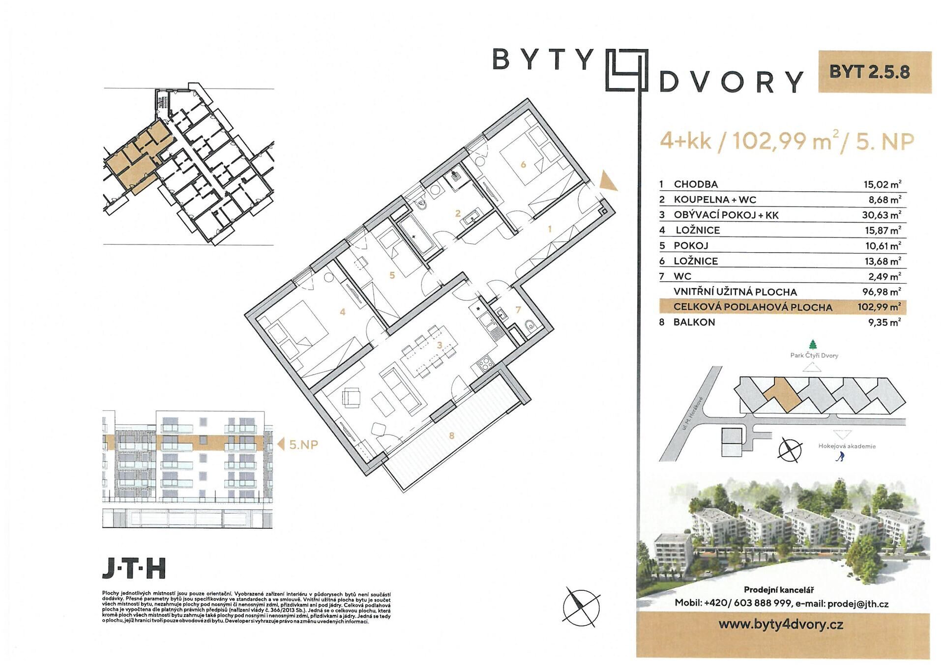 Karta bytu 2.5.8 Byty 4 Dvory