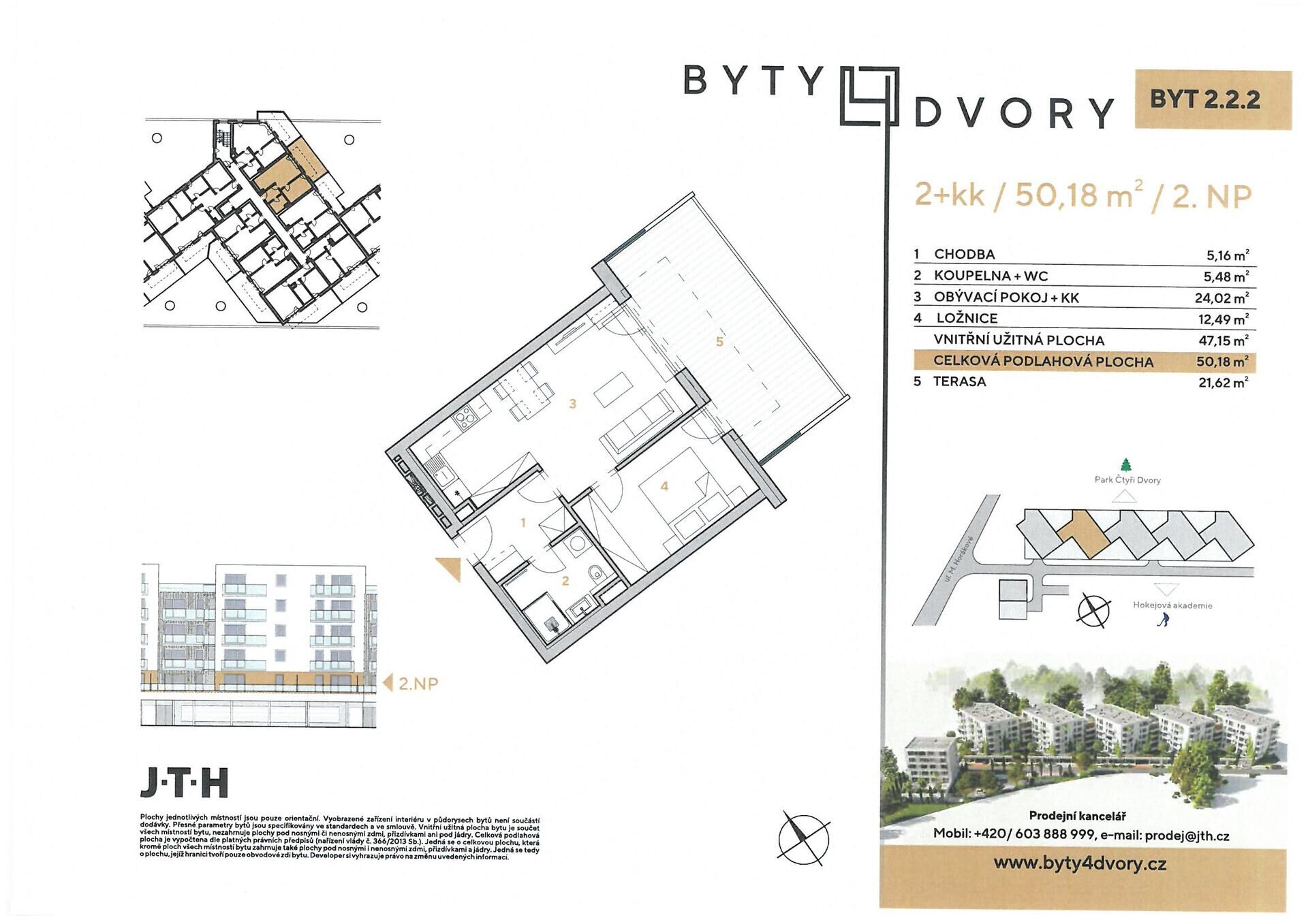 Karta bytu 2.2.2 Byty 4 Dvory