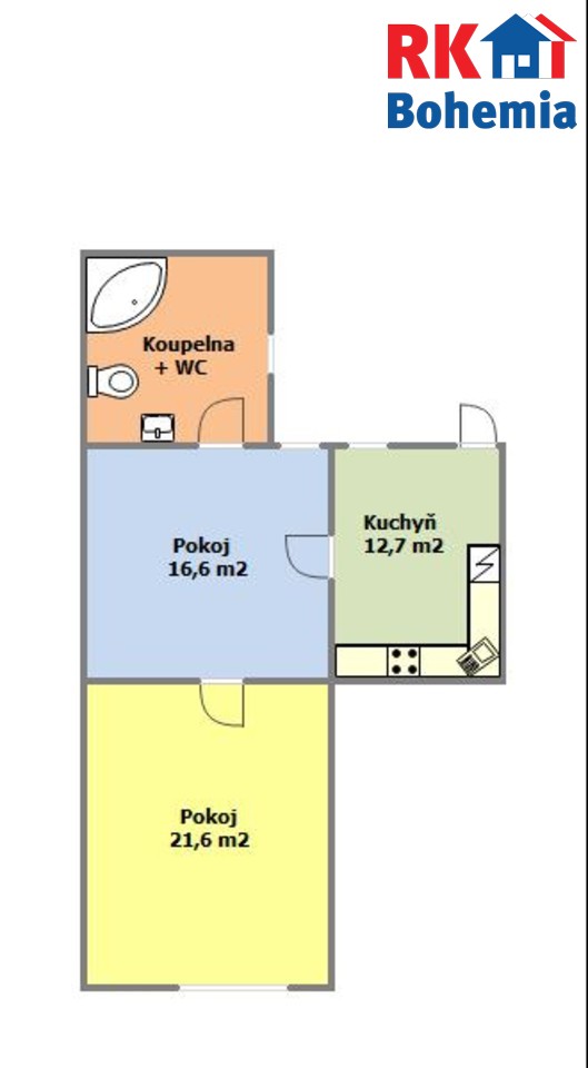 půdorys bytu