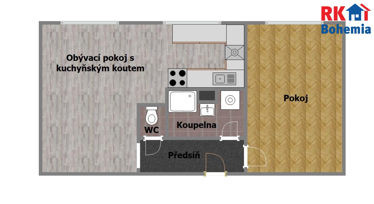 půdorys bytu