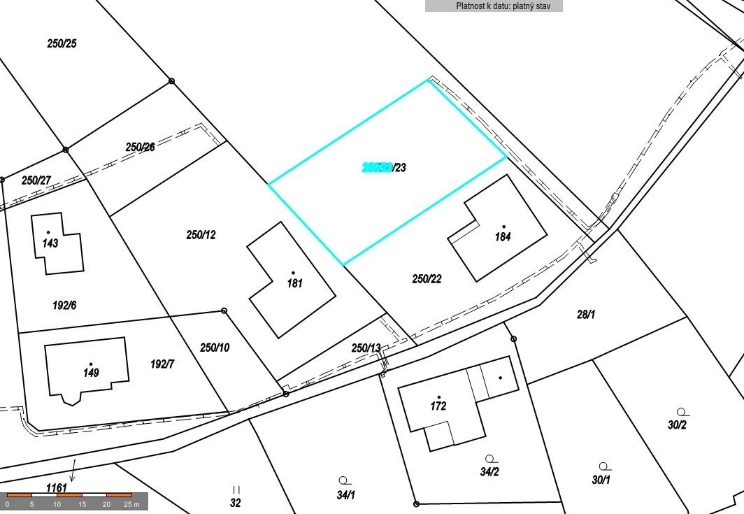 katastralni mapa Bartousov
