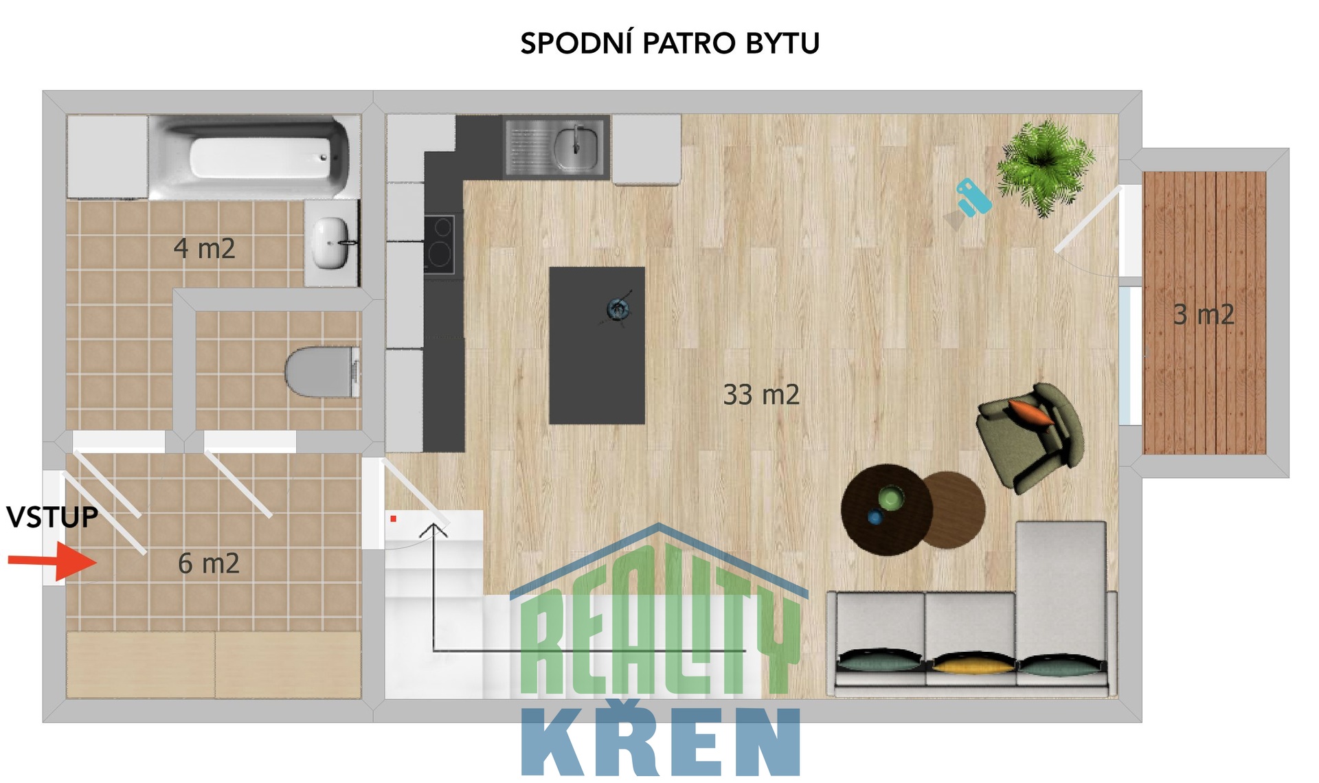 spodní patro