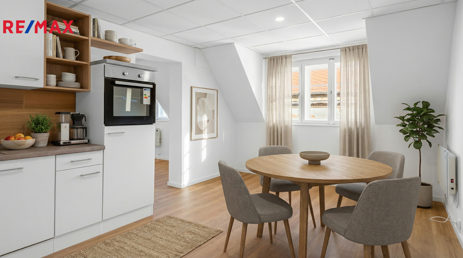 VIZUALIZACE- Kuchyň s jídelnou