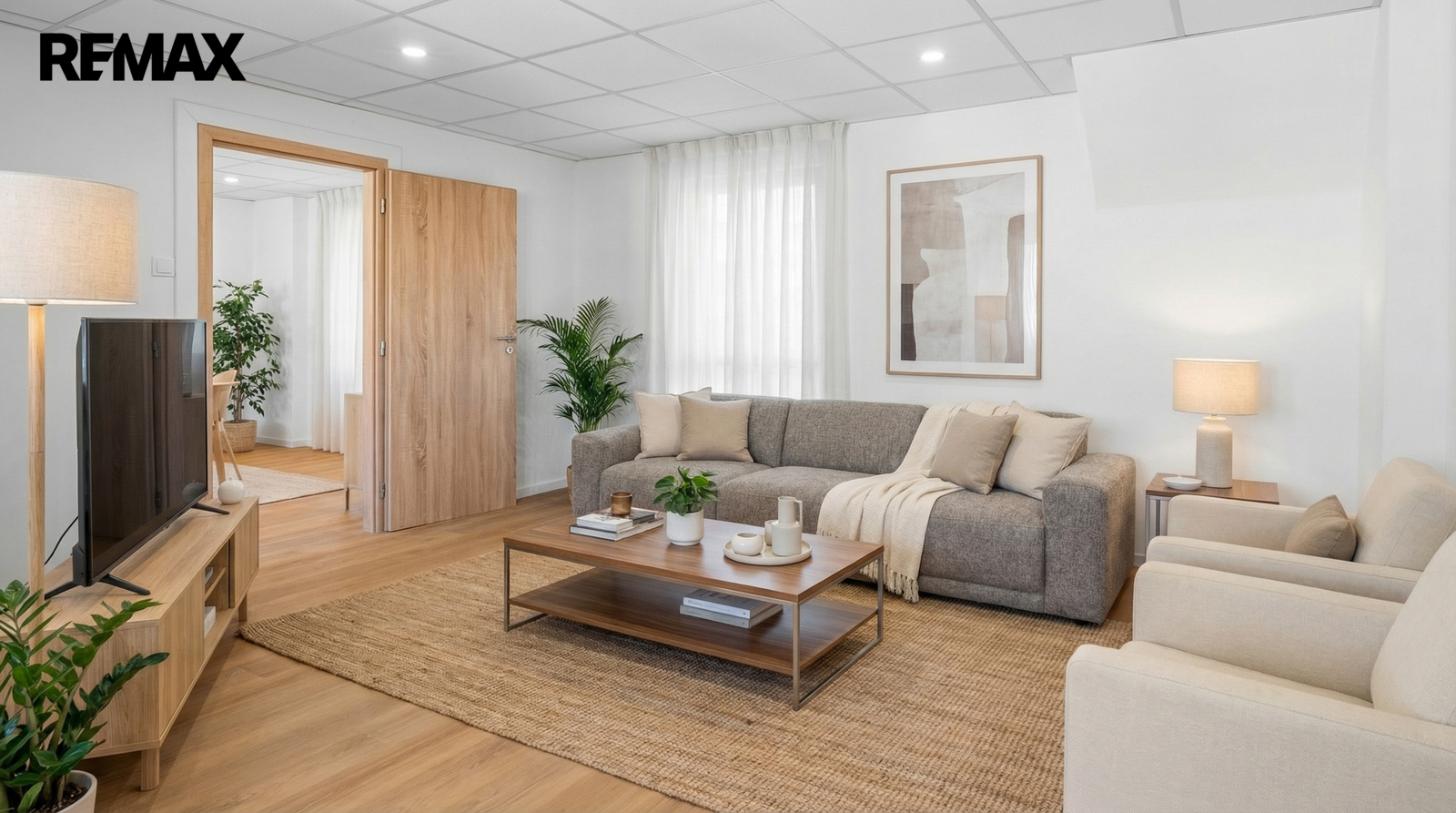 VIZUALIZACE- Obývací místnost