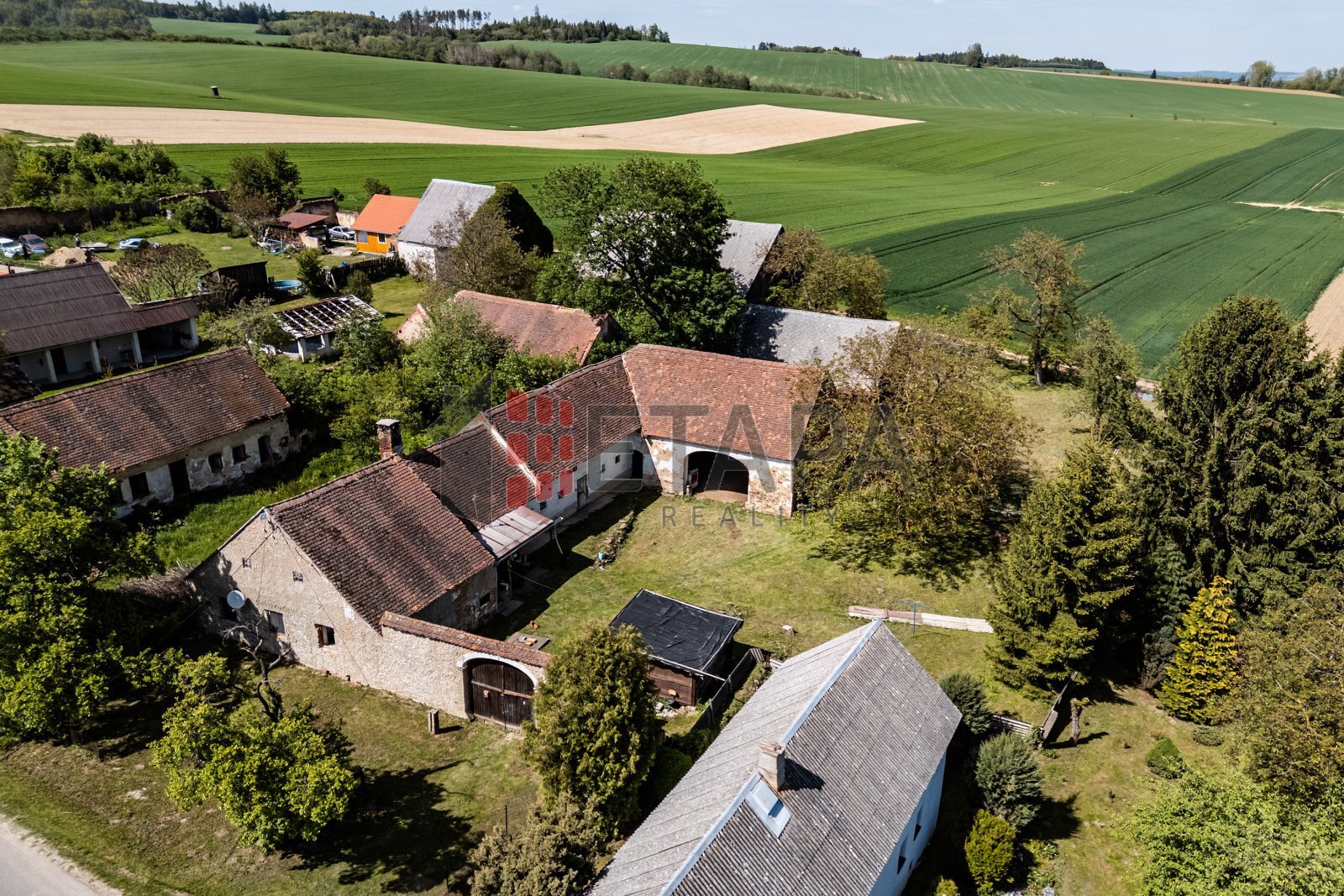 venkovské stavení