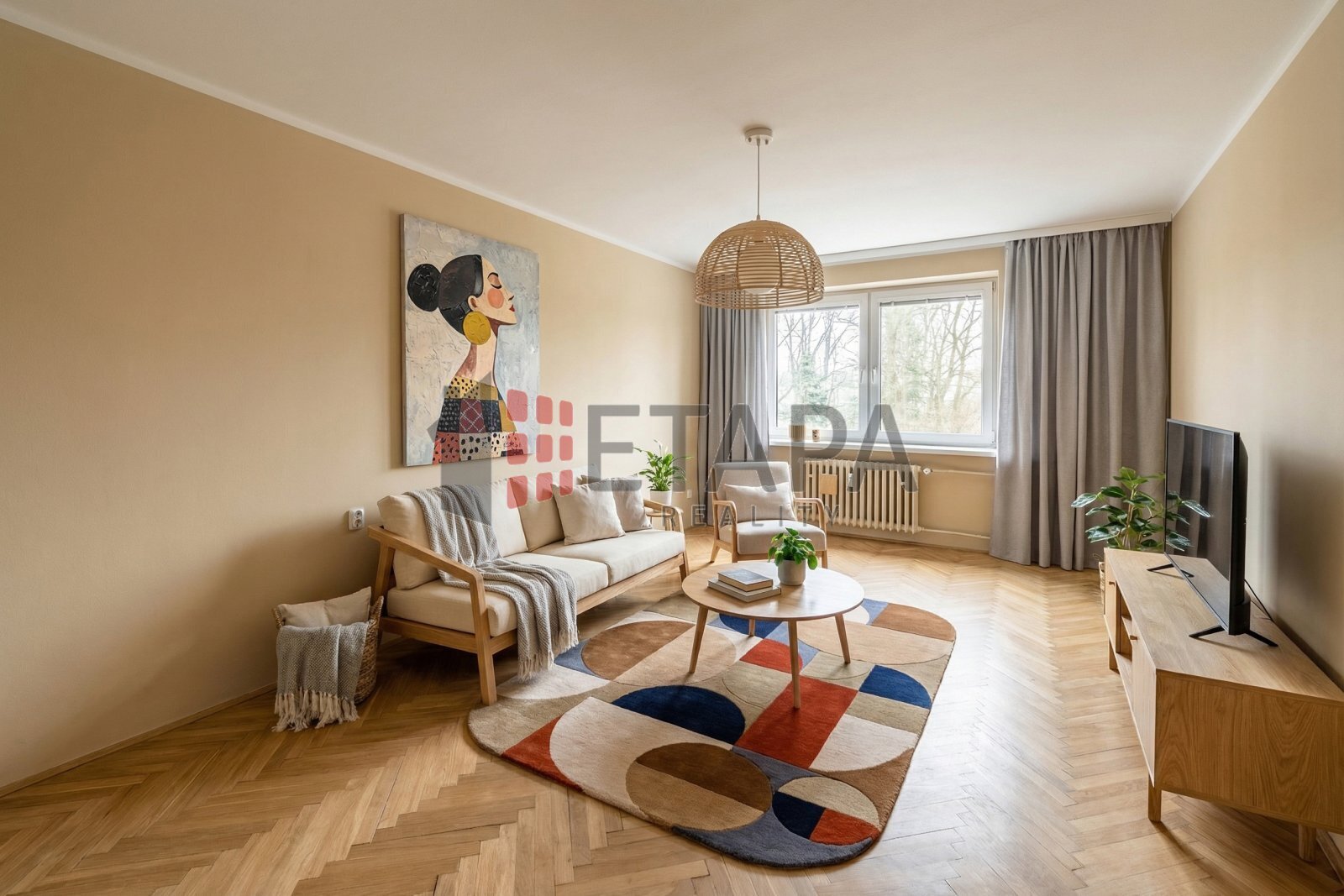 vizualizace prvního pokoje