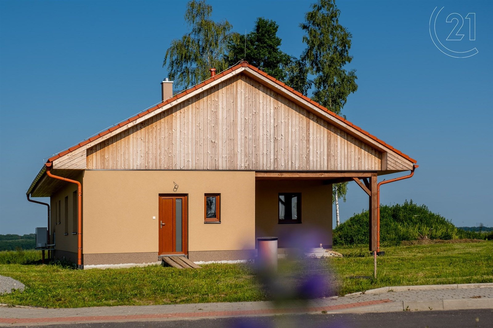 RD2 Dobšice pohled od obecní komunikace