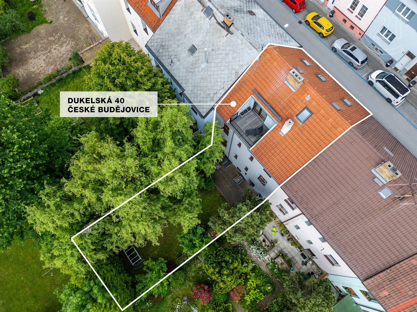 Vlastní zelená zahrada v centru města