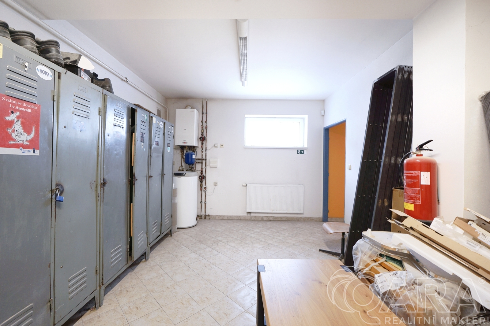 šatny přízemí