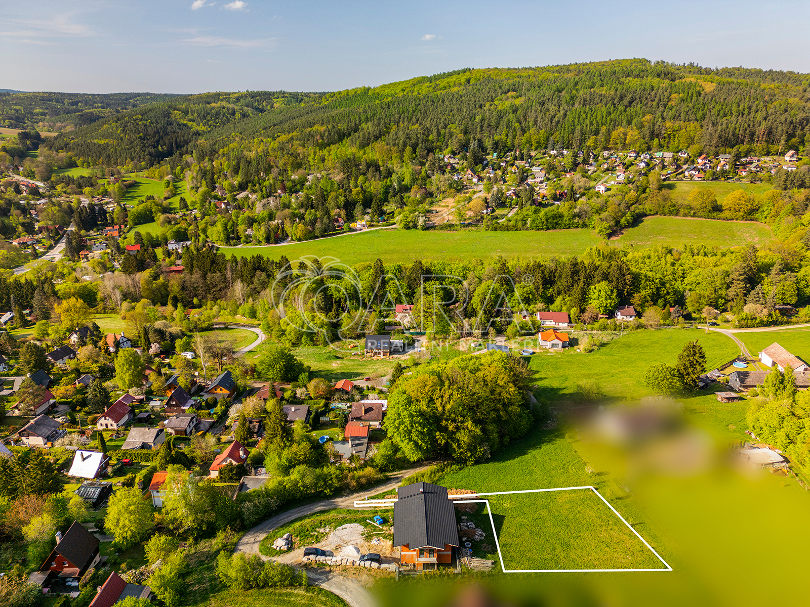pozemek Stříbrná Skalice