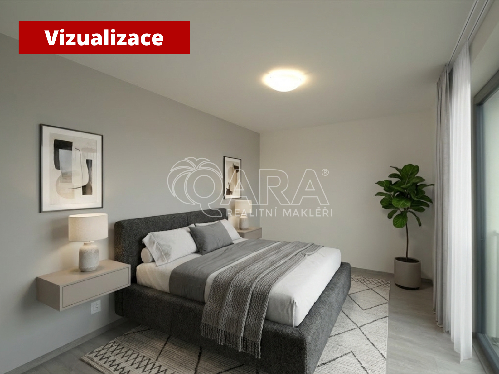 Vizualizace ložnice