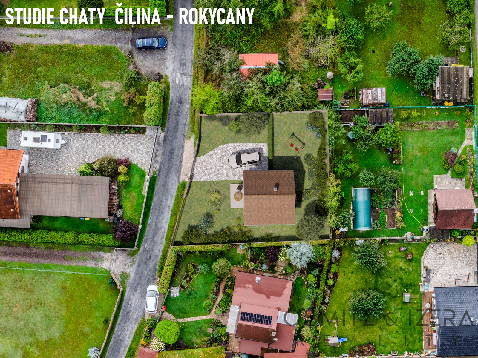 STUDIE přestavby Chata Čilina Rokycany