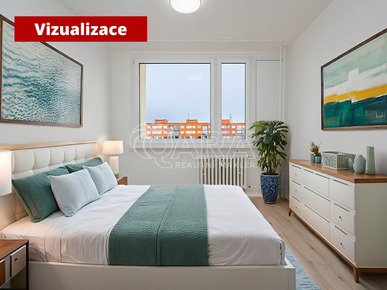 Vizualizace ložnice