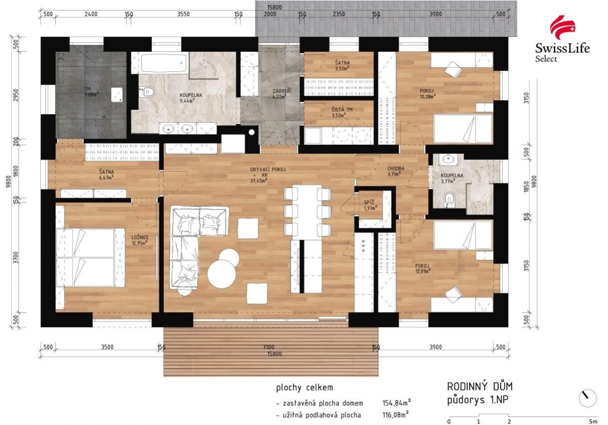 Prodej rodinného domu 116 m² - Widok 4