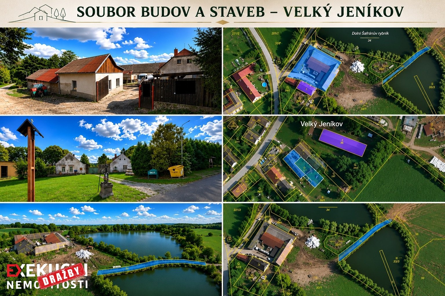 budovy a stavby celek