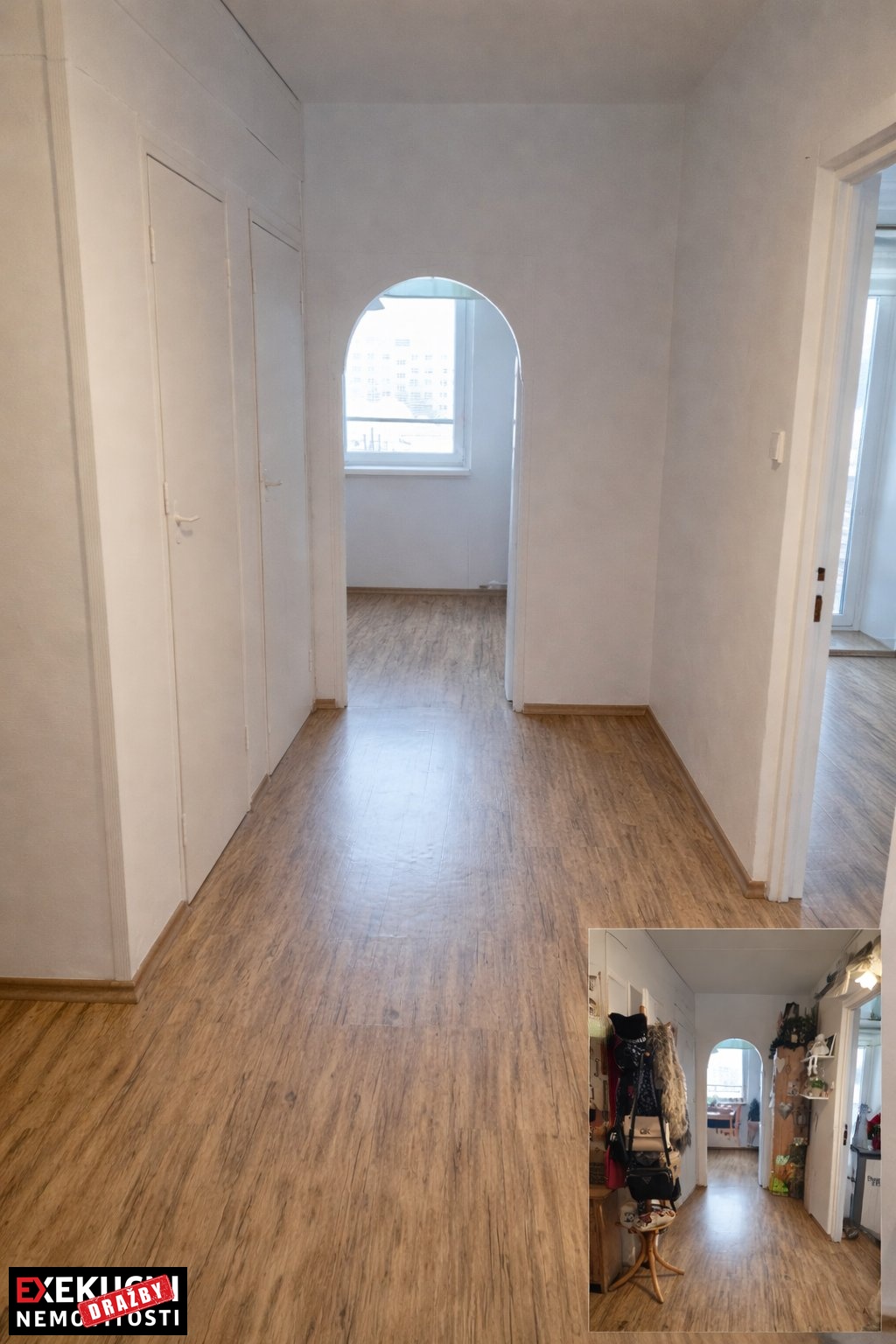 Pra?zdna? chodba moderni?ho bytu