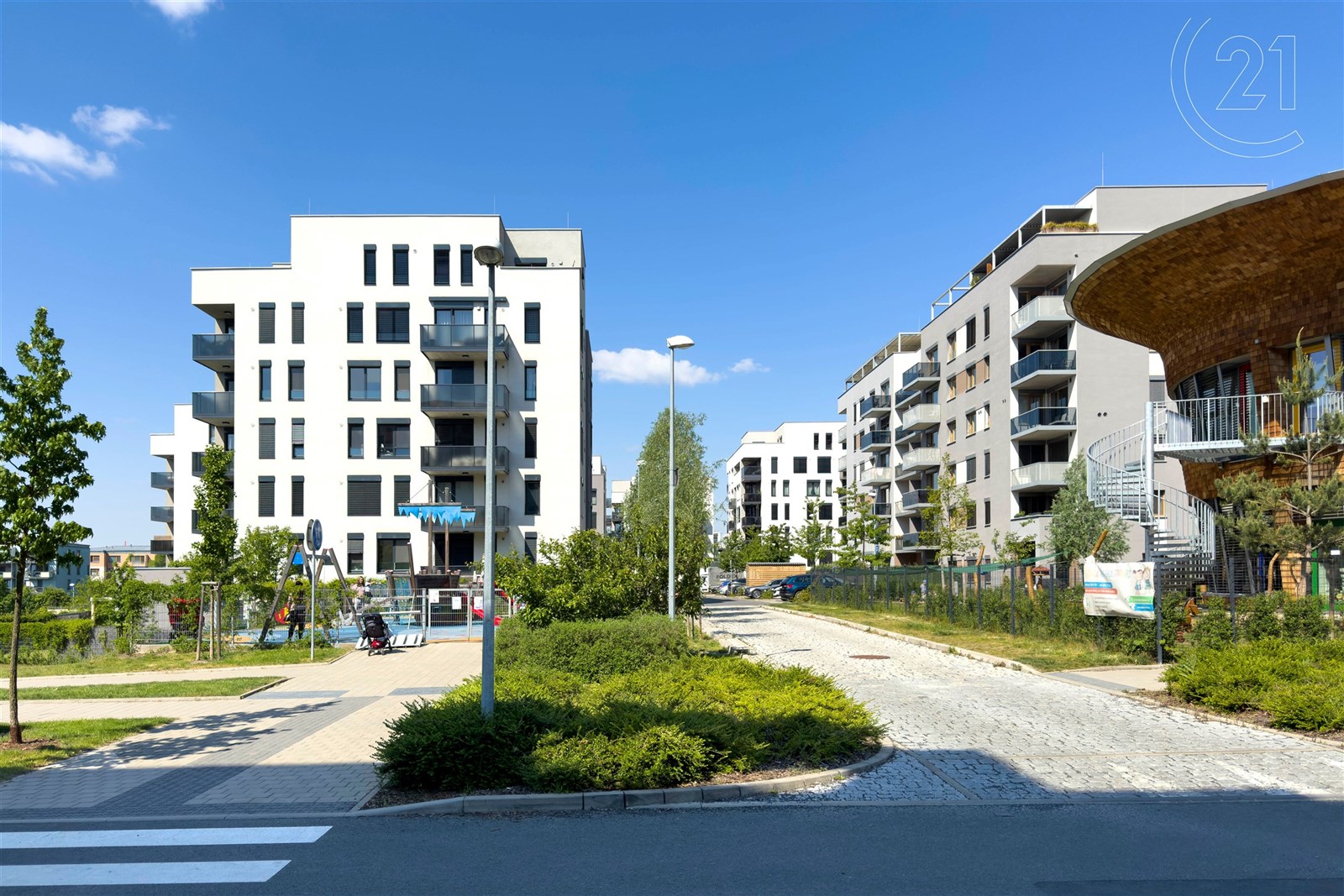 Novostavby projektu YIT Suomi Hloubětín jsou blízko centru Prahy i přírodě