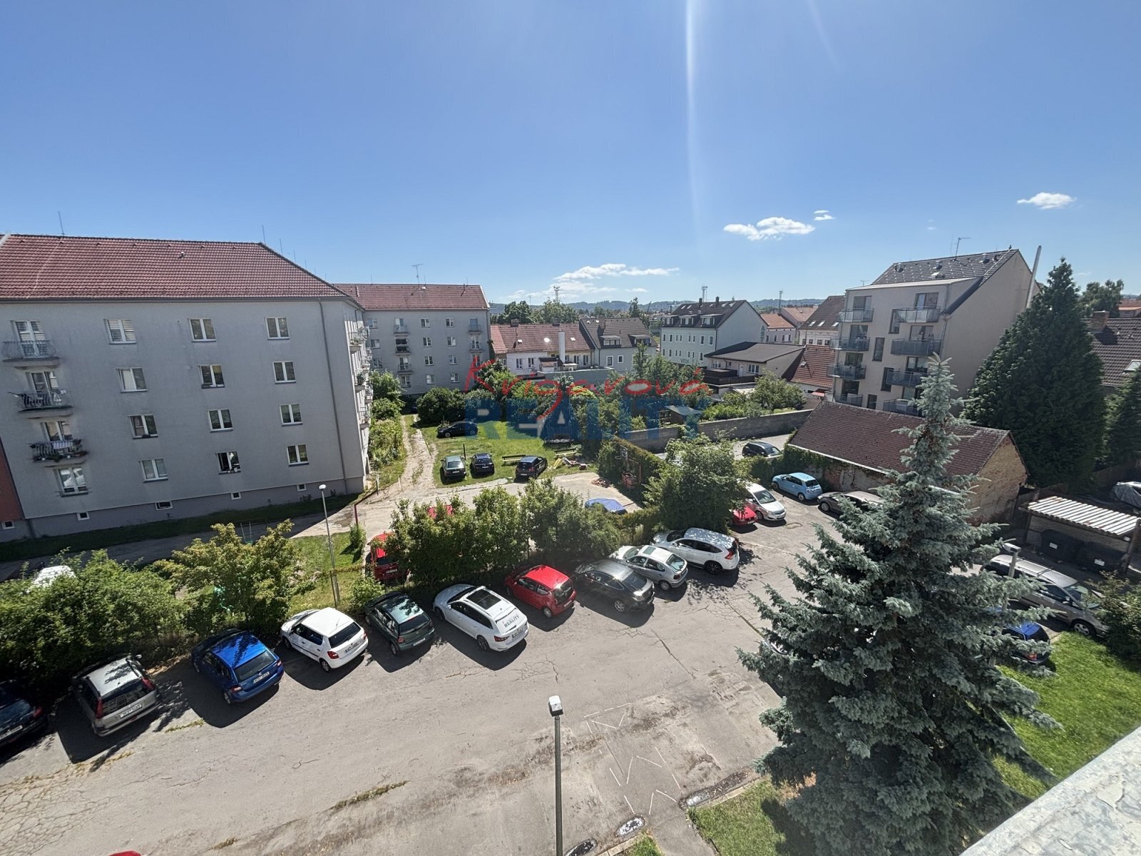 výhled parkoviště