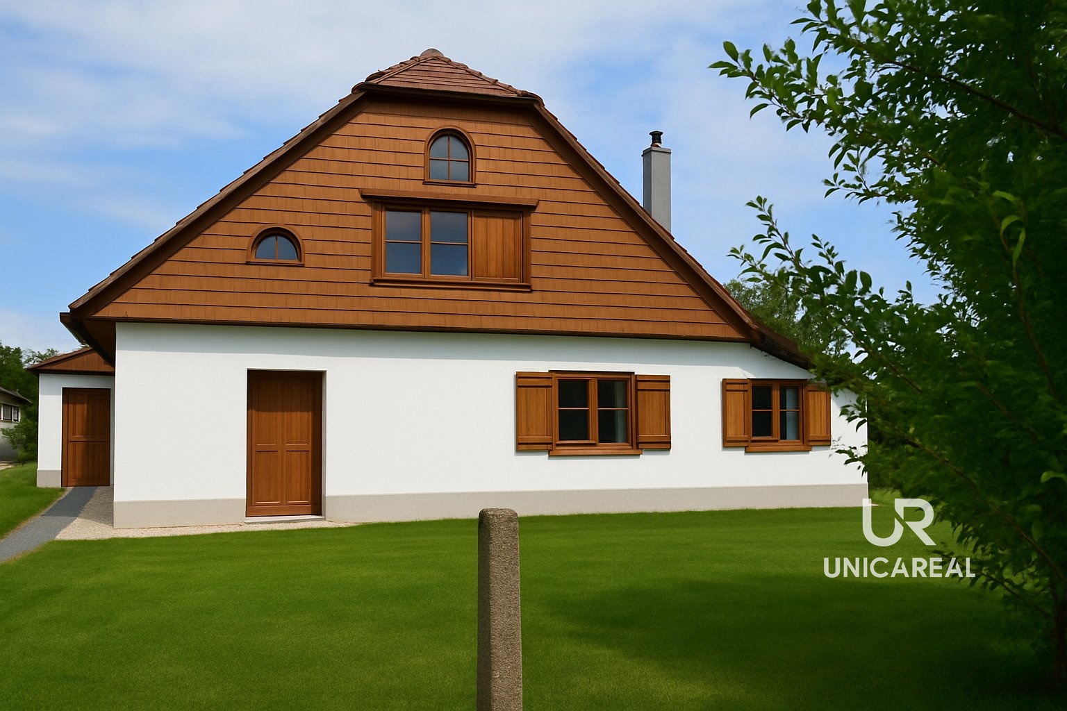 Vizualizace chalupy