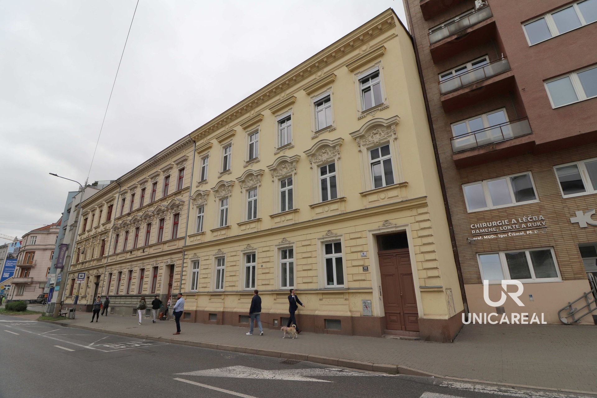 Pronájem bytu 3+1 Nové Sady, Brno- Staré Brno, dům