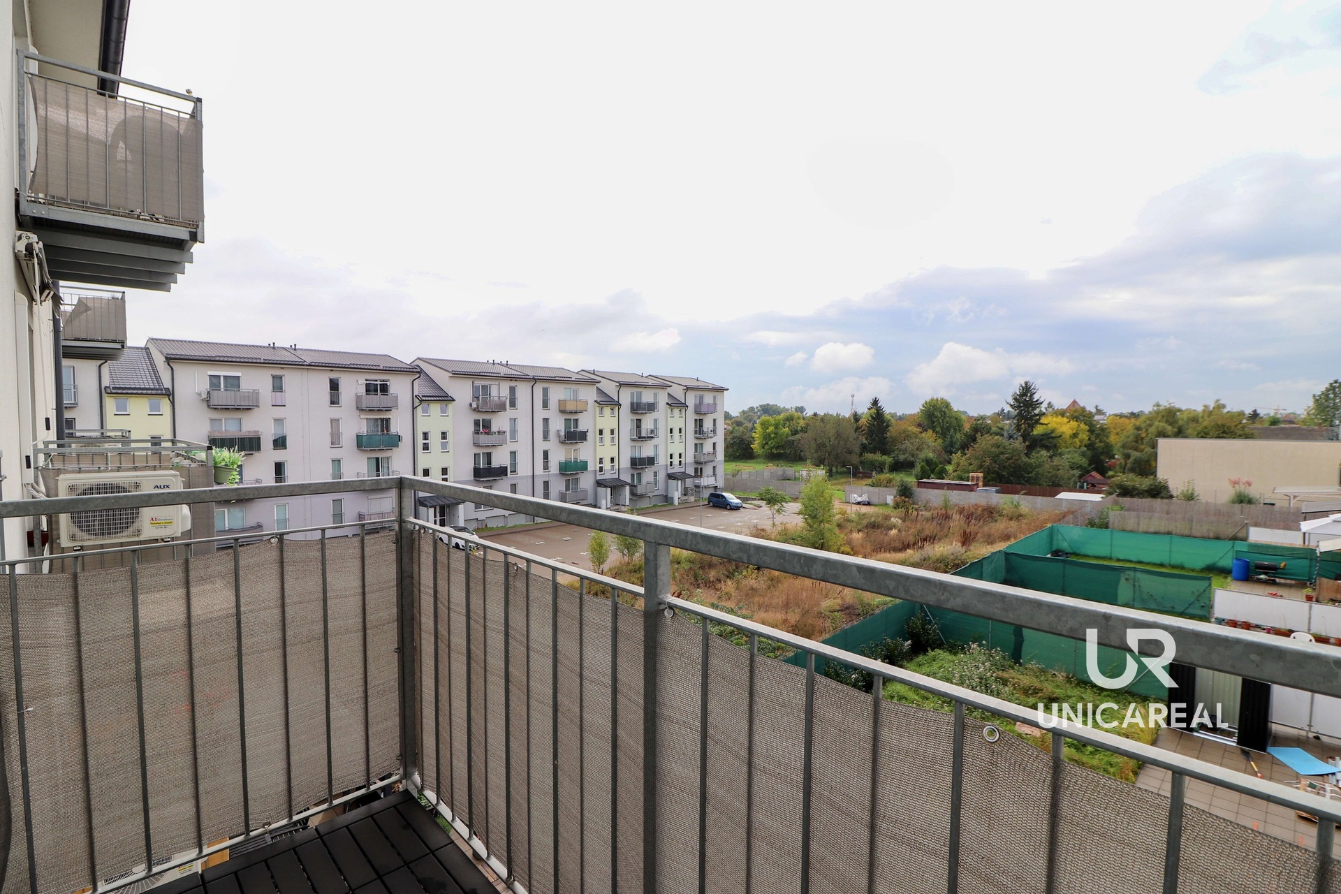 Balkon z obývacího pokoje