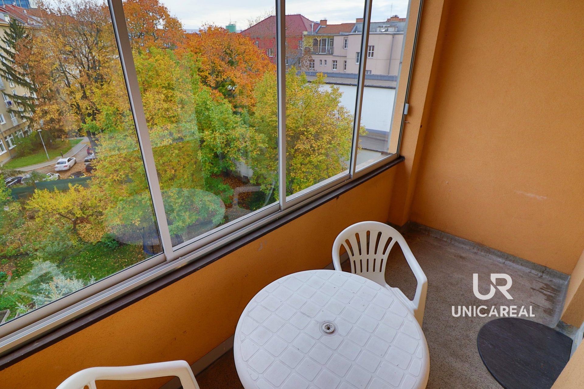 Pronájem bytu 1+kk Tábor, Brno-Žabovřesky, lodžie