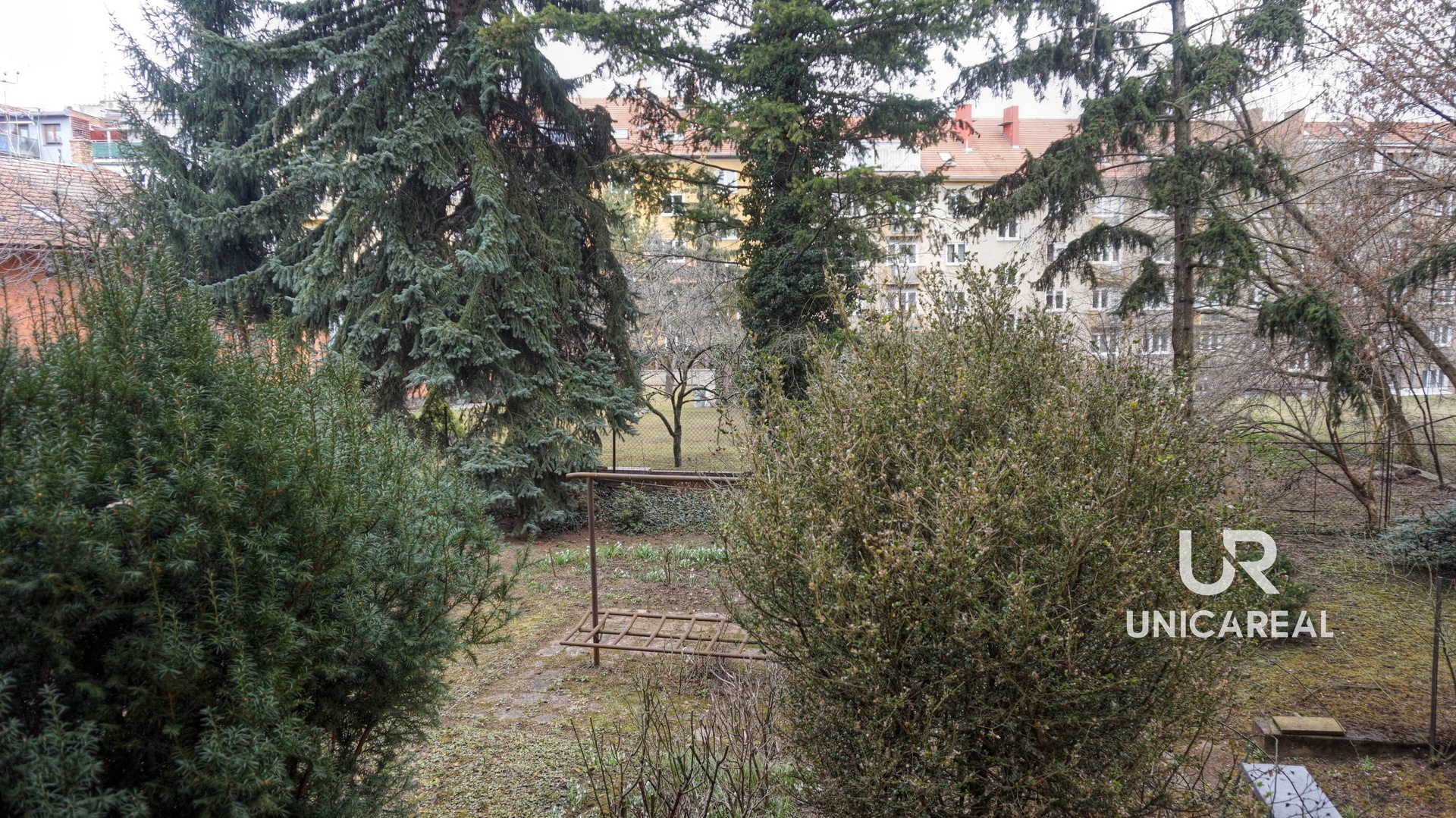 Pronájem bytu 2+1 Jugoslávská, Brno-Černá Pole, dvůr 2