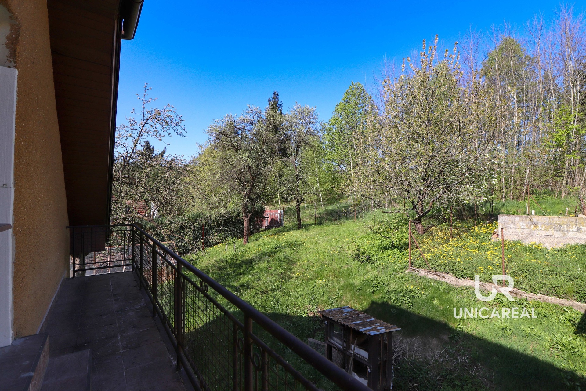Prodej RD Dalečín, Vysočina, balkon a zahrada