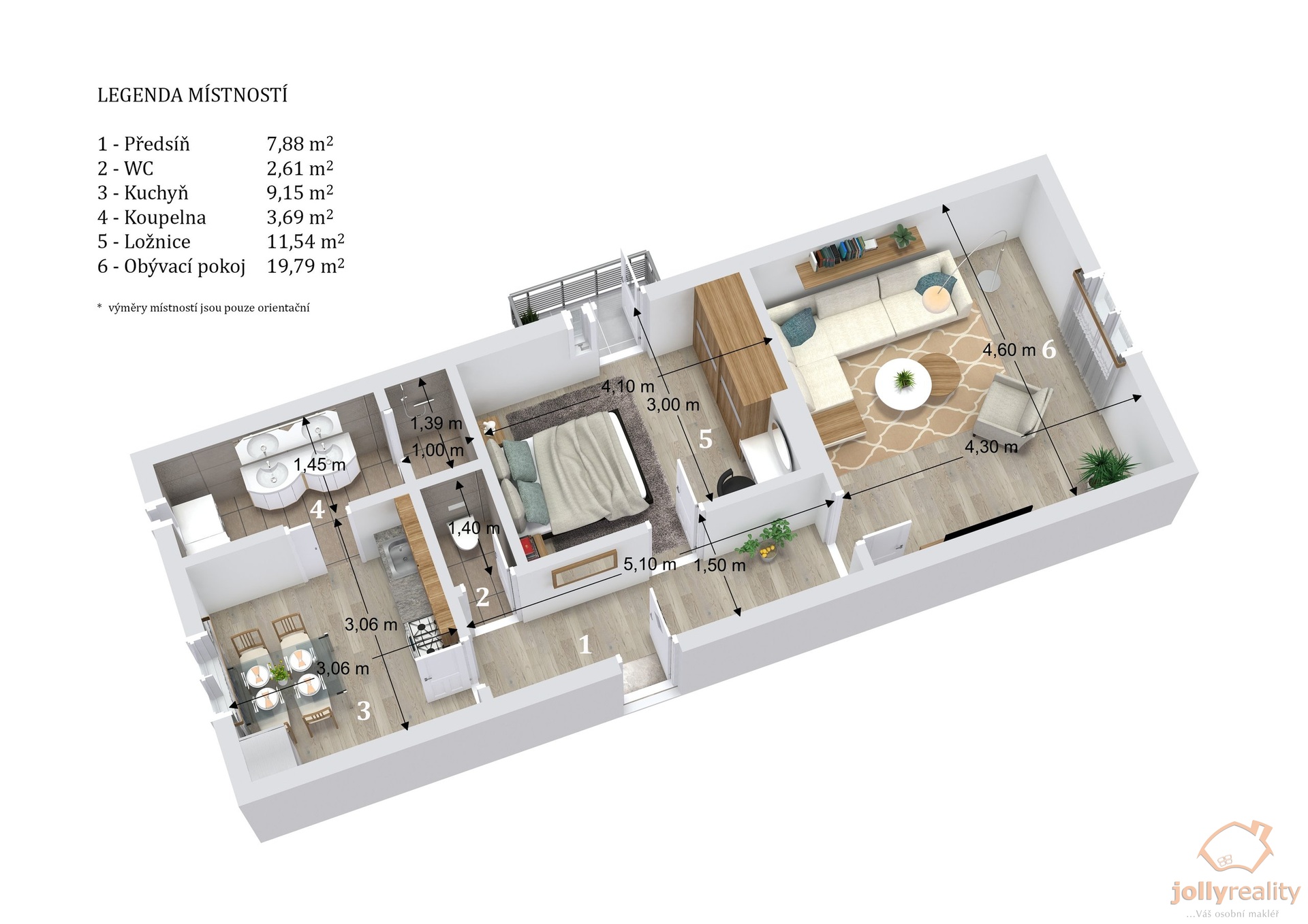Floorplan letterhead - 130425 - 1. Floor - 3D Floo
