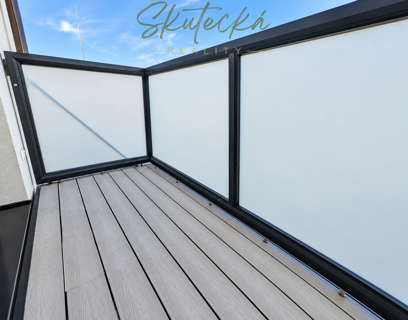 Balkon v obývacím pokoji