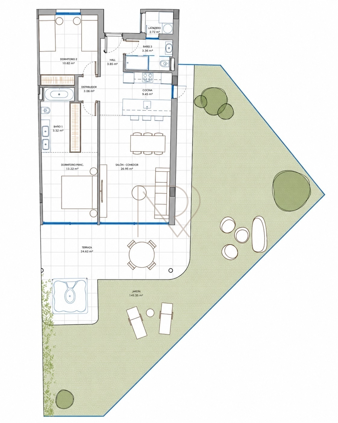 apartman 3+kk, Málaga, Higuerón Gran Málaga Resort