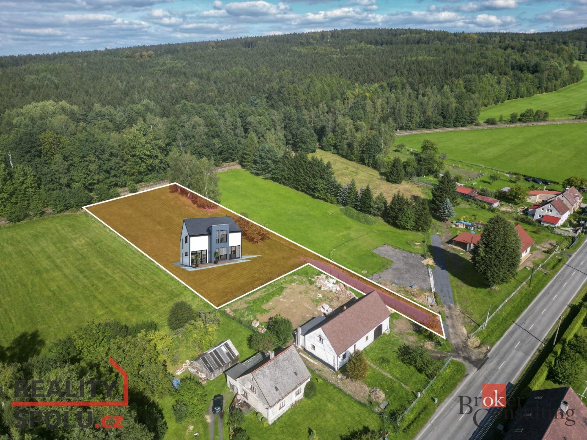 Prodej stavební parcely Nové Město pod Smrkem 4 220 000 Kč, foto 19