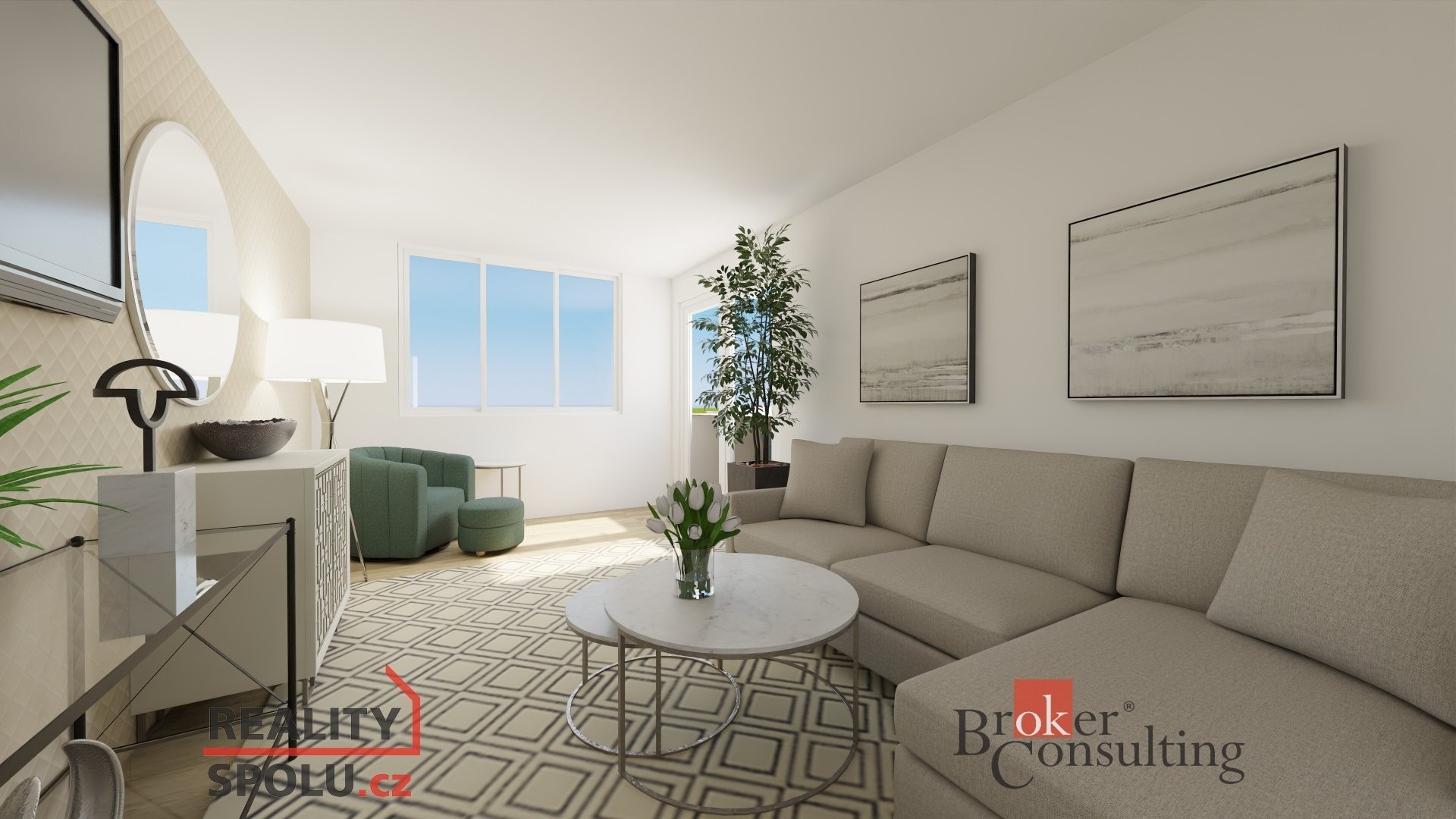 Prodej bytu 3+1 Praha 8 990 000 Kč, foto 6