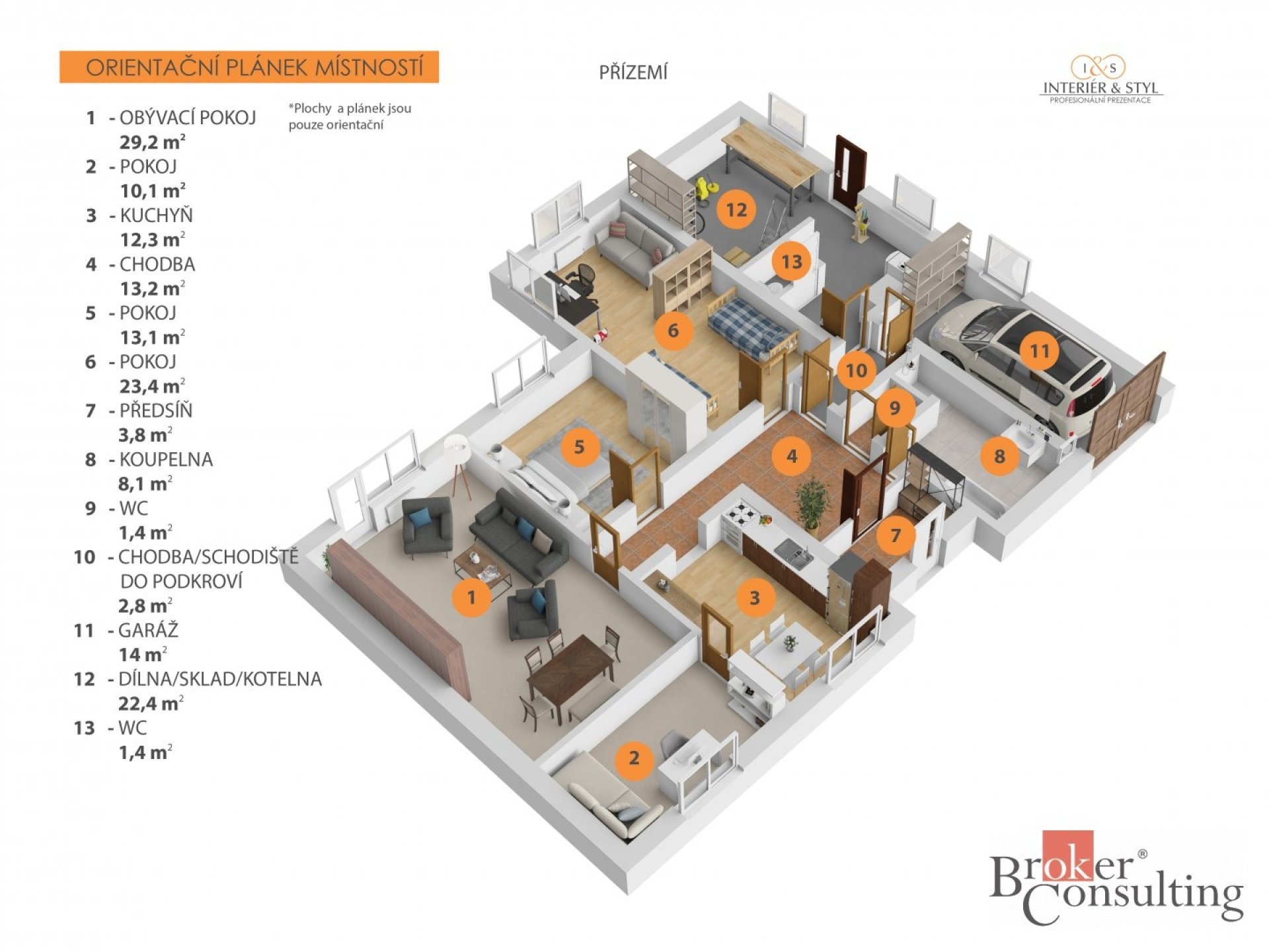 Prodej rodinného domu 255 m² – pohled 2