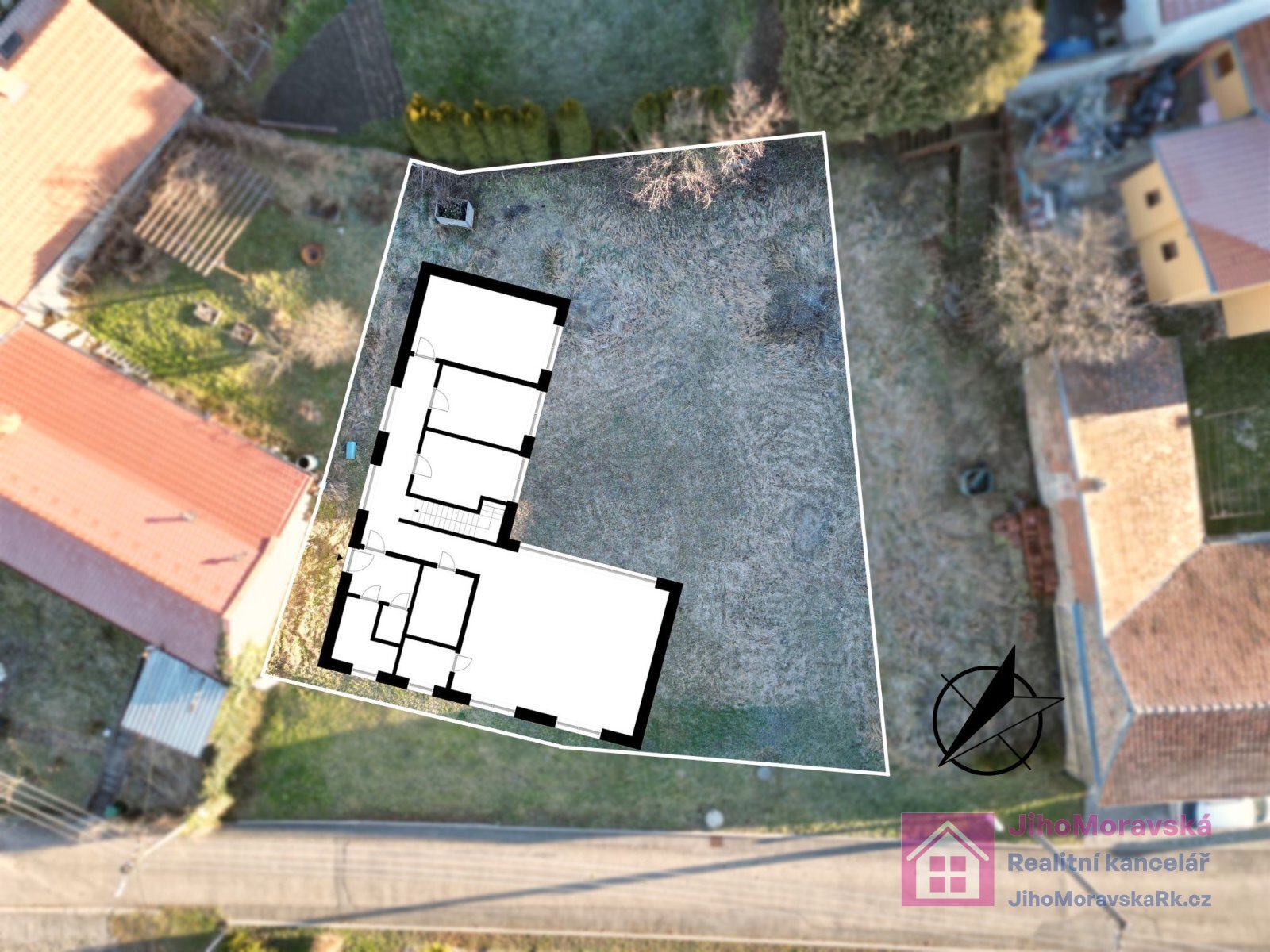 Umístění stavby na pozemku