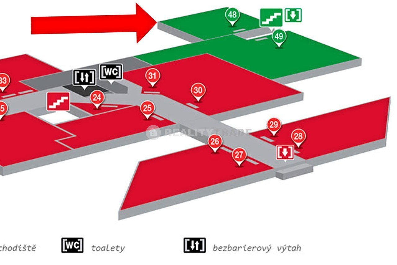 PRONÁJEM OBCHODNÍÍHO PROSTORU 111,18 M2, V 1. PATŘ