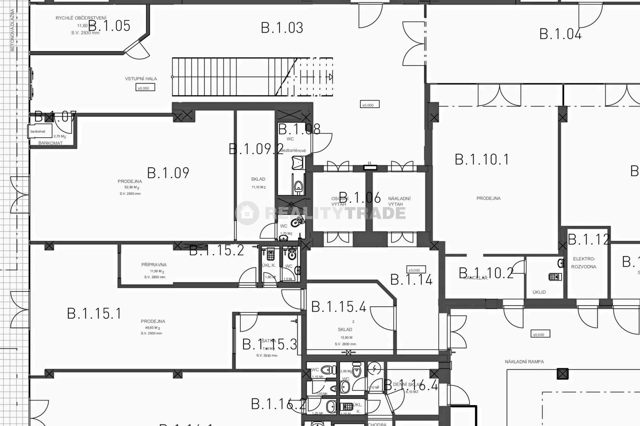 PRONÁJEM KOMERČNÍHO PROSTORU Č. 21 - 58,22 M2, PŘÍ