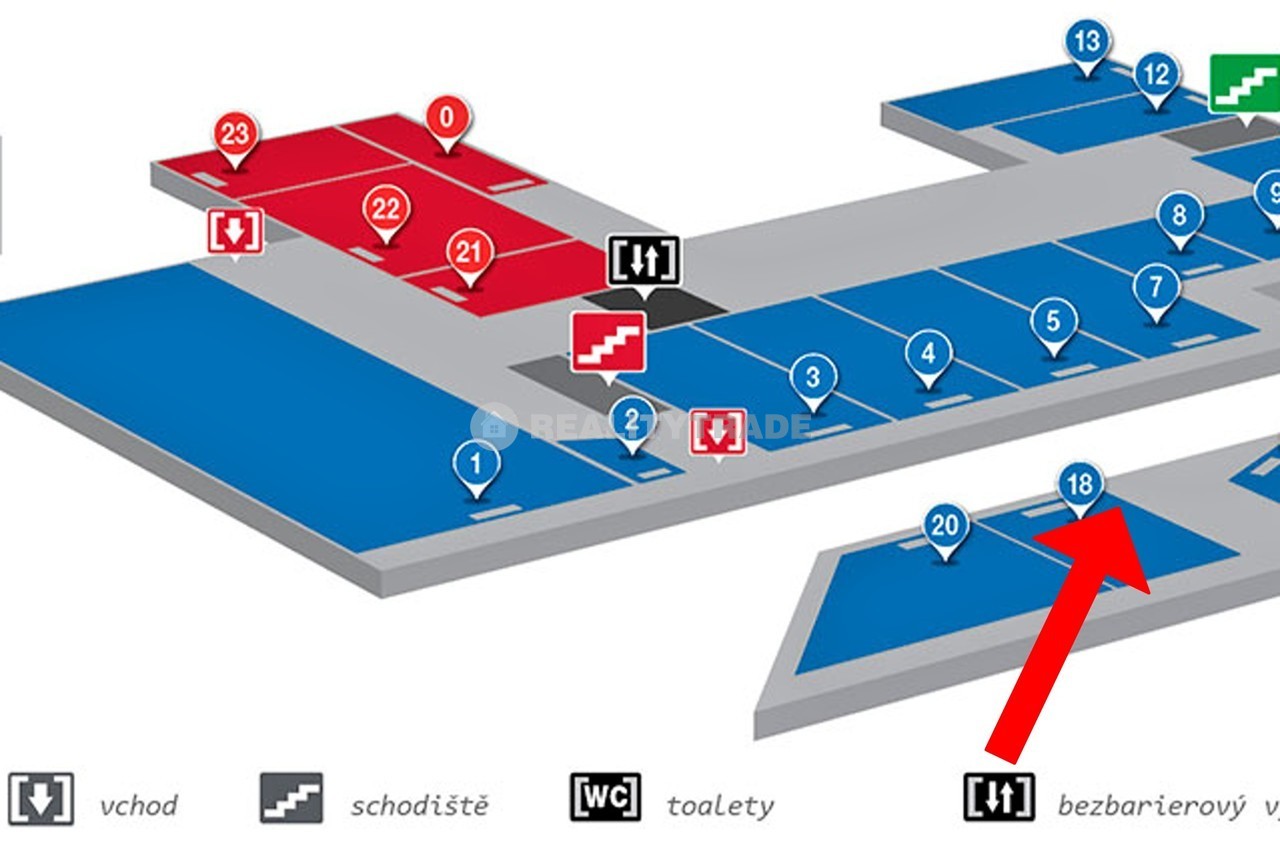 PRONÁJEM OBCHODNÍÍHO PROSTORU 58,23 M2, V PASÁŽI O